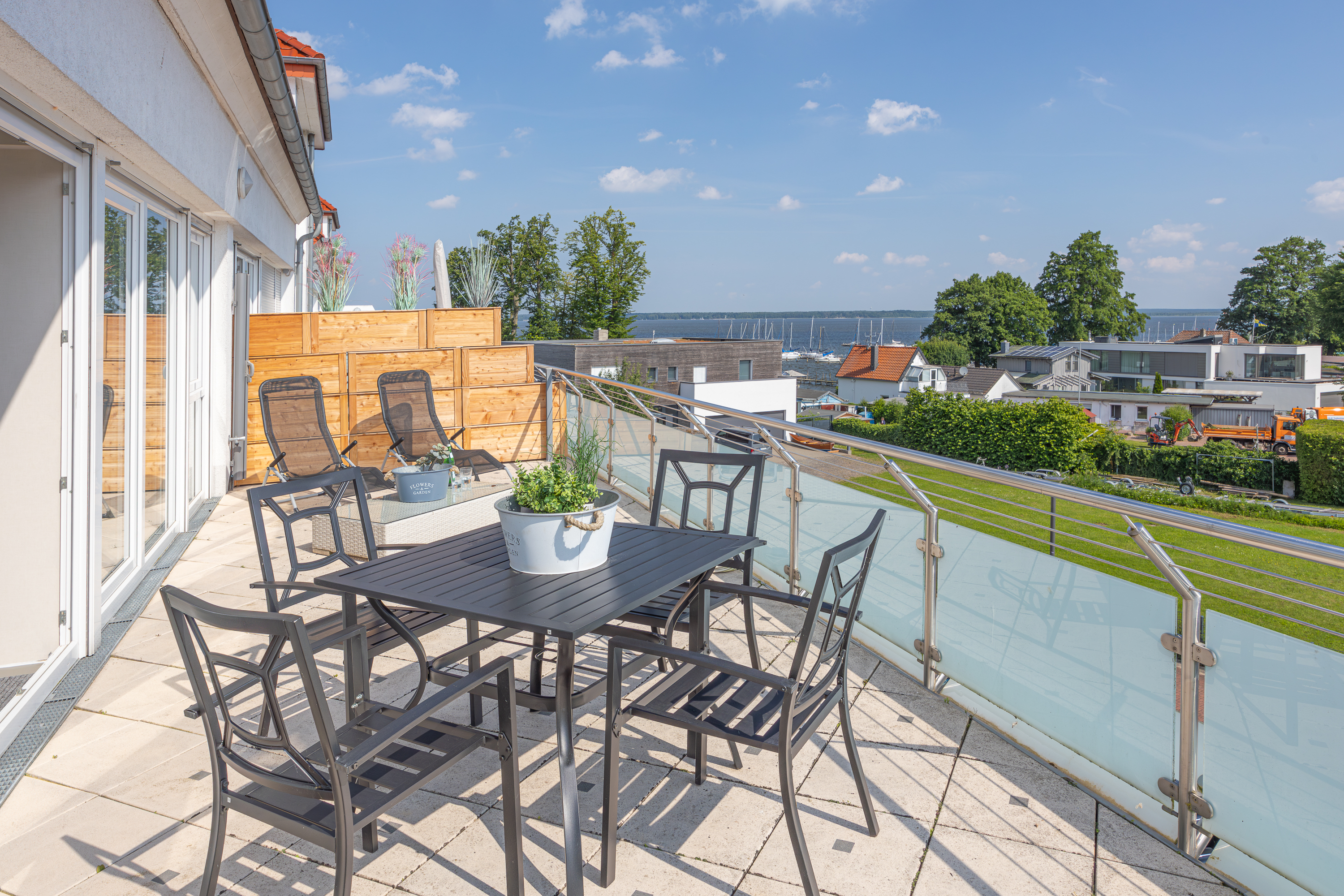 Studio-Comfort - Ostbalkon mit Morgensonne